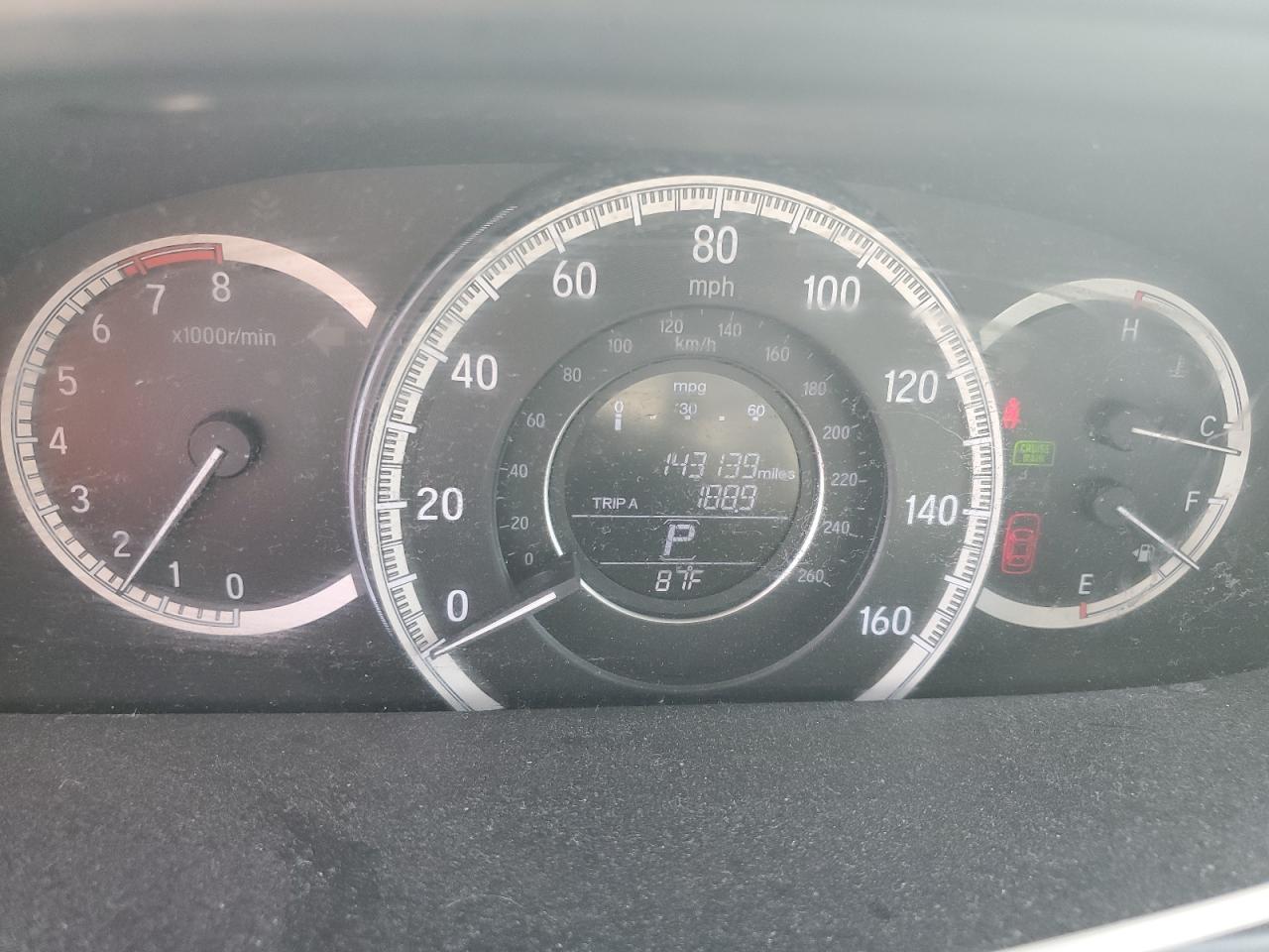 2016 Honda Accord Lx VIN: 1HGCR2F39GA170749 Lot: 81848395