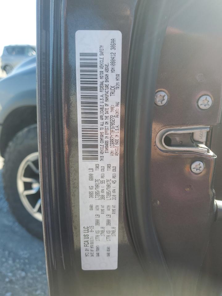 2015 Ram 1500 Rebel VIN: 1C6RR7YT9FS785272 Lot: 91034785