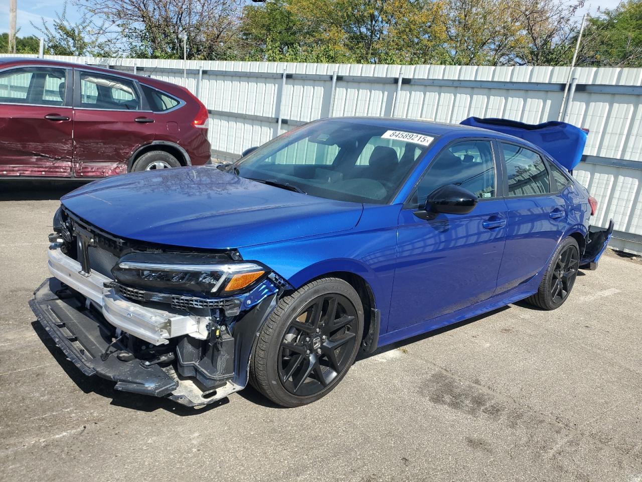 2022 Honda Civic Sport VIN: 2HGFE2F59NH589435 Lot: 84589215