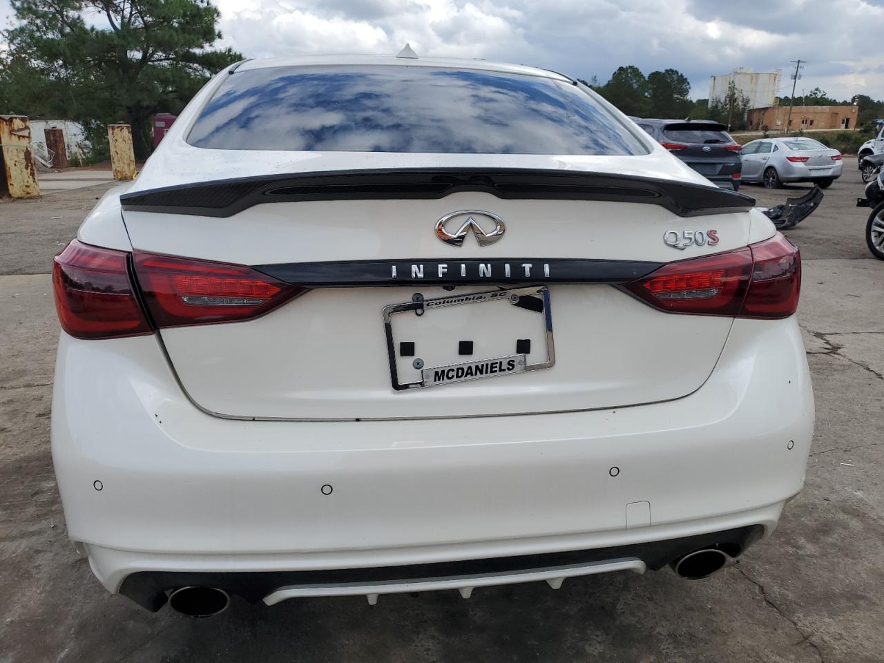 2022 Infiniti Q50 Sensory VIN: JN1EV7CP0NM311083 Lot: 86095305