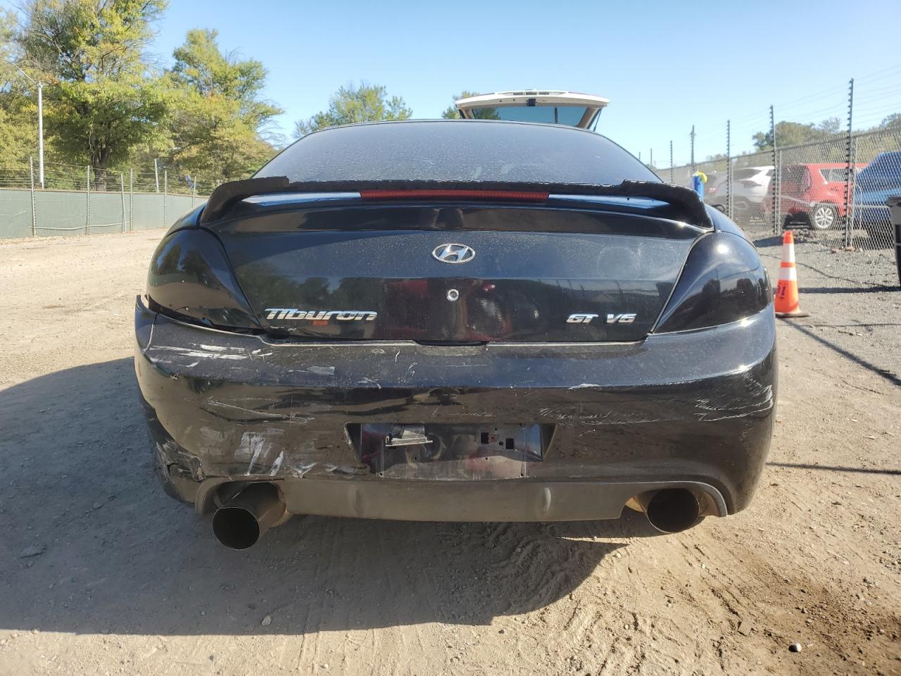 2008 Hyundai Tiburon Gt VIN: KMHHN66F48U267273 Lot: 84648605