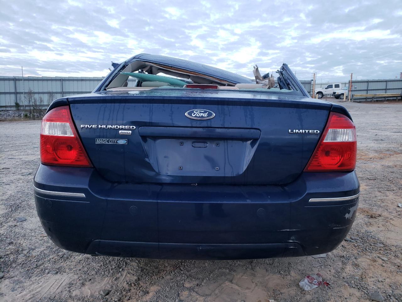 2005 Ford Five Hundred Limited VIN: 1FAFP28135G123505 Lot: 86099335