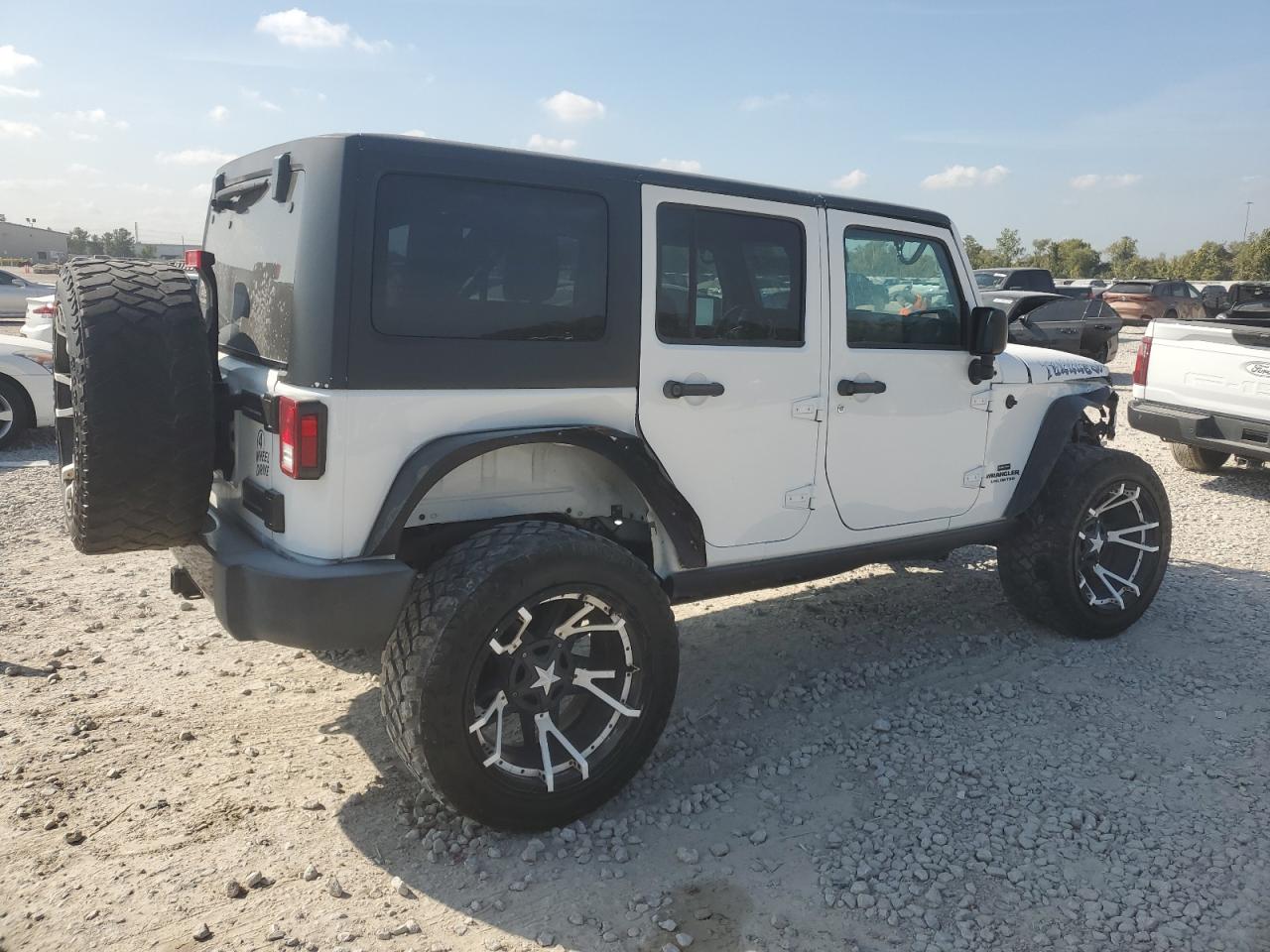 2017 Jeep Wrangler Unlimited Sport white  flexible fuel 1C4BJWDG5HL742999 photo #4