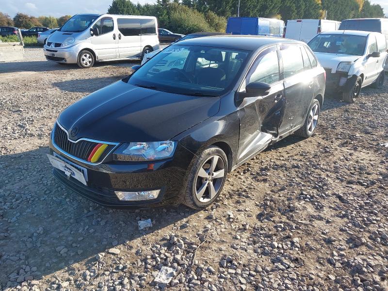 2016 SKODA RAPID SPACEBACK 1.4 TDI CR 90 SE TECH 5DR for sale at Copart WISBECH