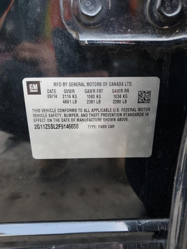 2015 Chevrolet Impala Ls VIN: 2G11Z5SL2F9146650 Lot: 82466135