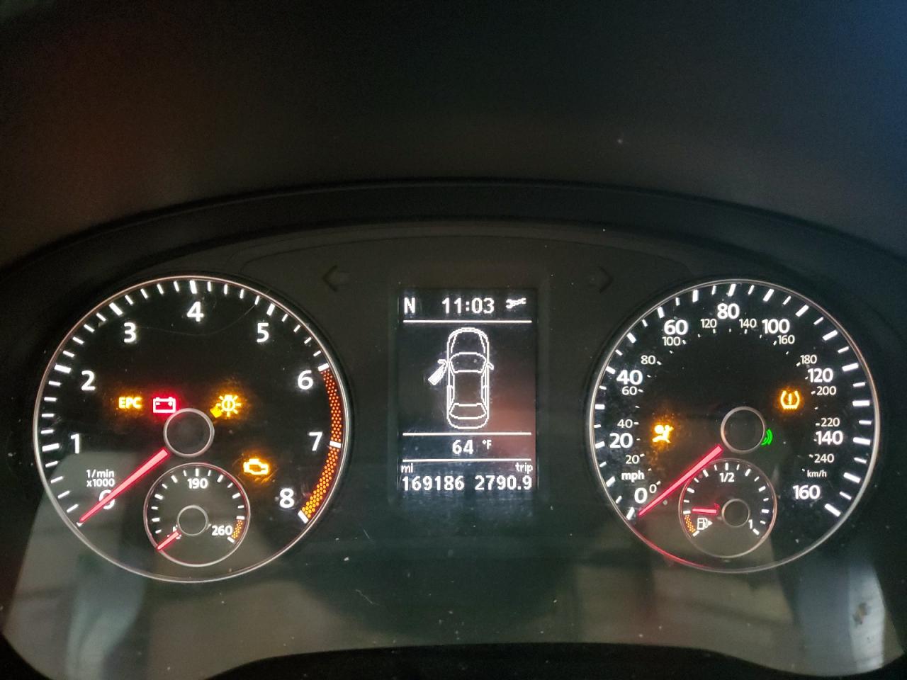 2013 Volkswagen Passat Se VIN: 1VWBP7A31DC141683 Lot: 85543645