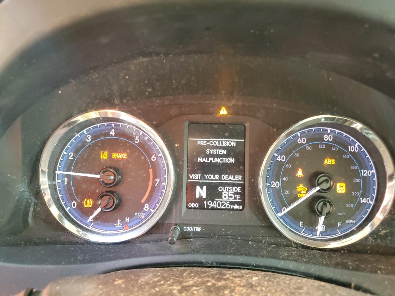 2019 Toyota Corolla L VIN: 5YFBURHE7KP949619 Lot: 84784375