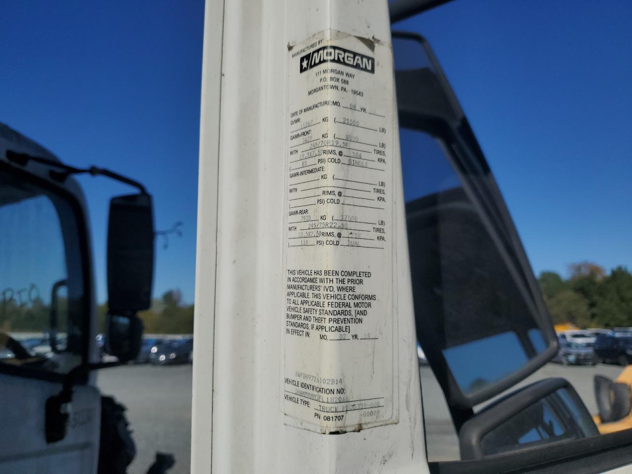 2015 International 4000 4300 - Box Truck VIN: 3HAMMMMM3FL182066 Lot: 84992265