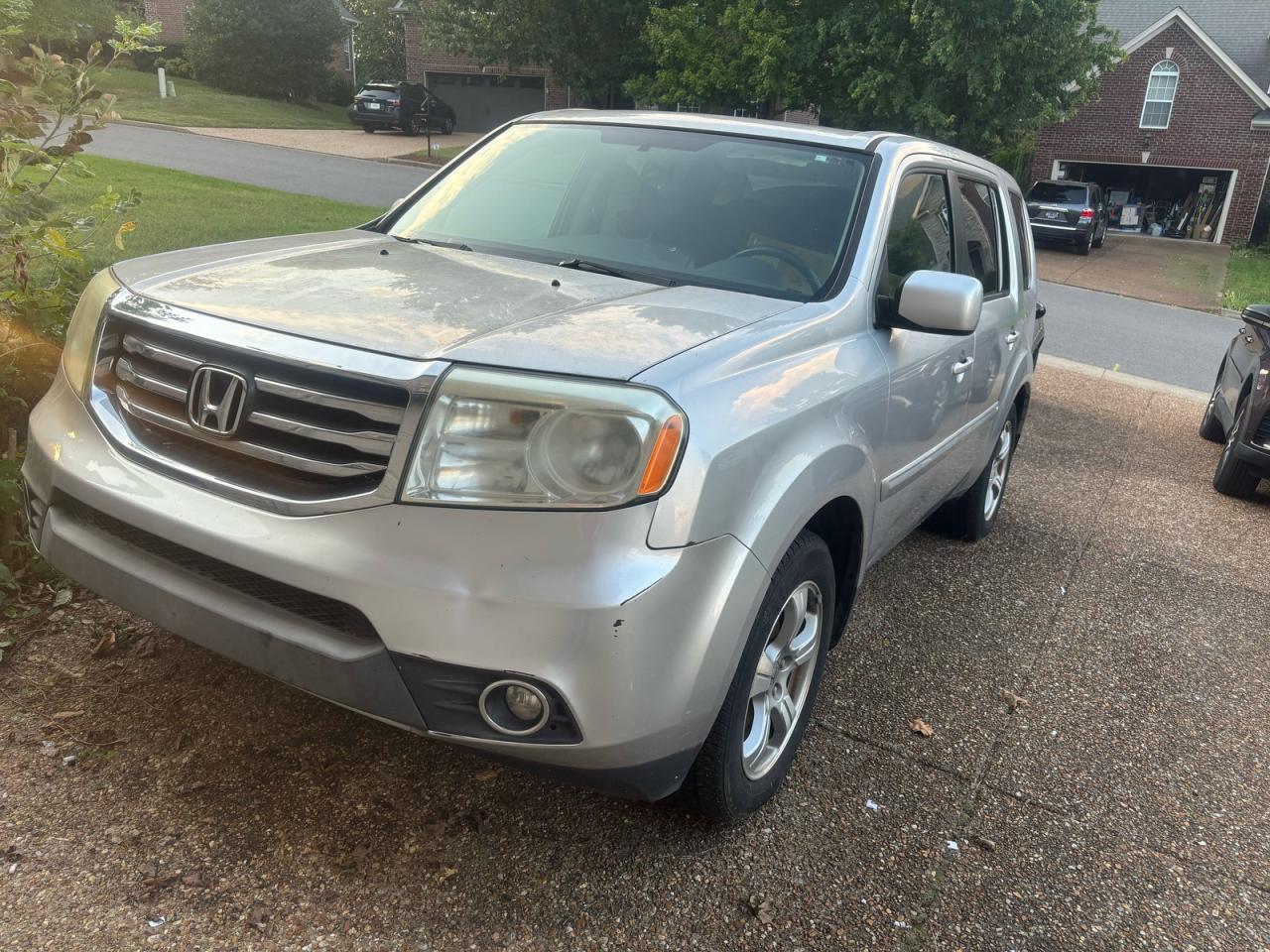2014 Honda Pilot Exl silver suv gas 5FNYF3H5XEB010630 photo #3