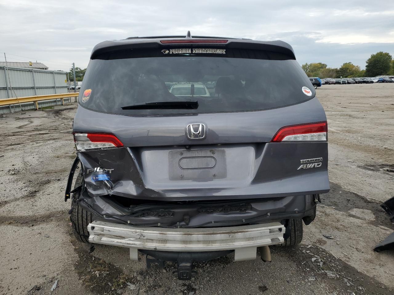 2021 Honda Pilot Touring VIN: 5FNYF6H94MB078697 Lot: 86314115