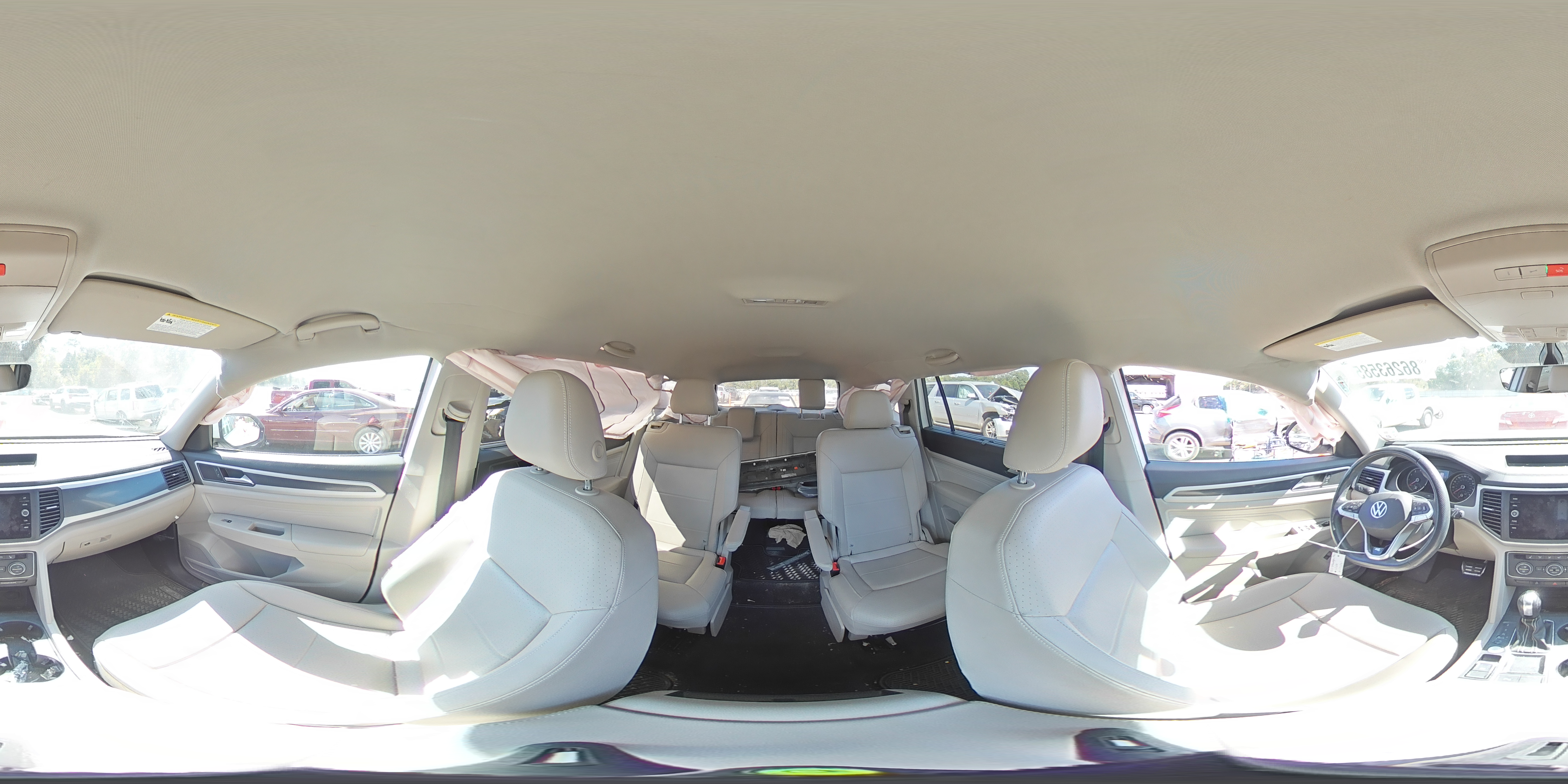 2021 Volkswagen Atlas Se VIN: 1V2MR2CA7MC586061 Lot: 86263585