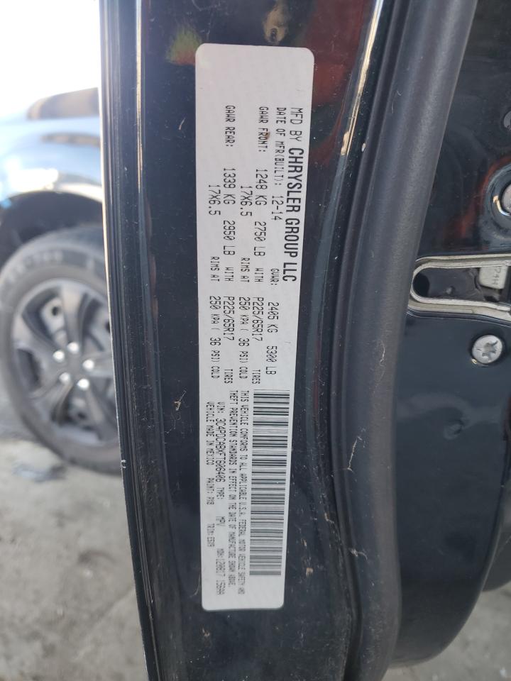 2015 Dodge Journey Se VIN: 3C4PDCABXFT606406 Lot: 82624285