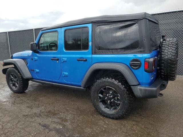  JEEP WRANGLER 2022 Синий