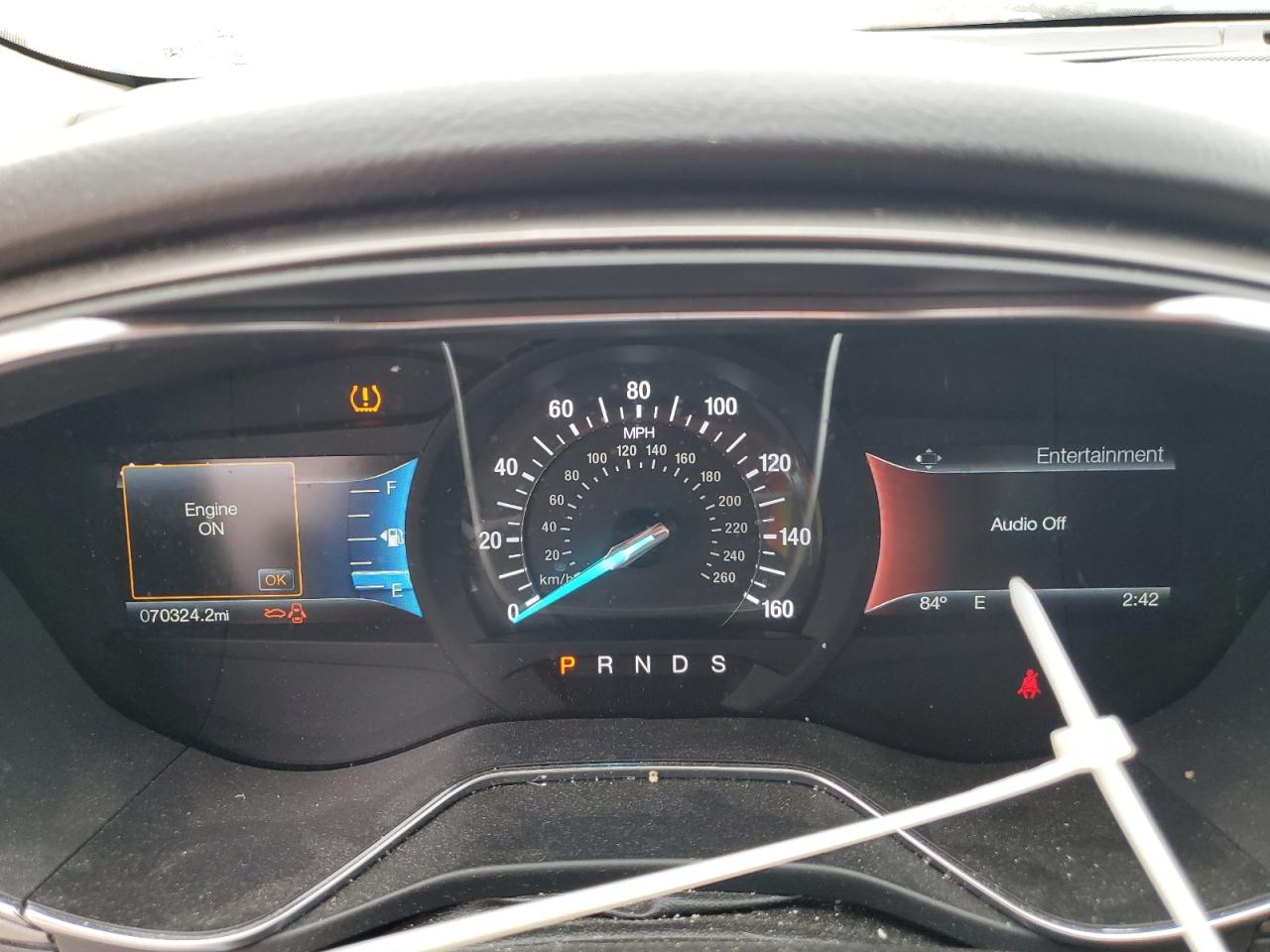 2017 Ford Fusion Se VIN: 3FA6P0T93HR350160 Lot: 85273615