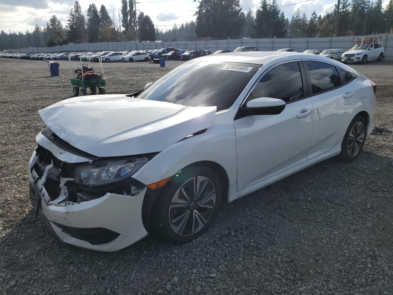 2016 Honda Civic Exl white null gas 19XFC1F75GE223521 photo #1