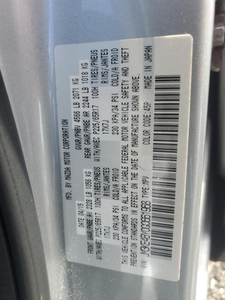 2016 Mazda Cx-5 Sport VIN: JM3KE4BY0G0661968 Lot: 85364315