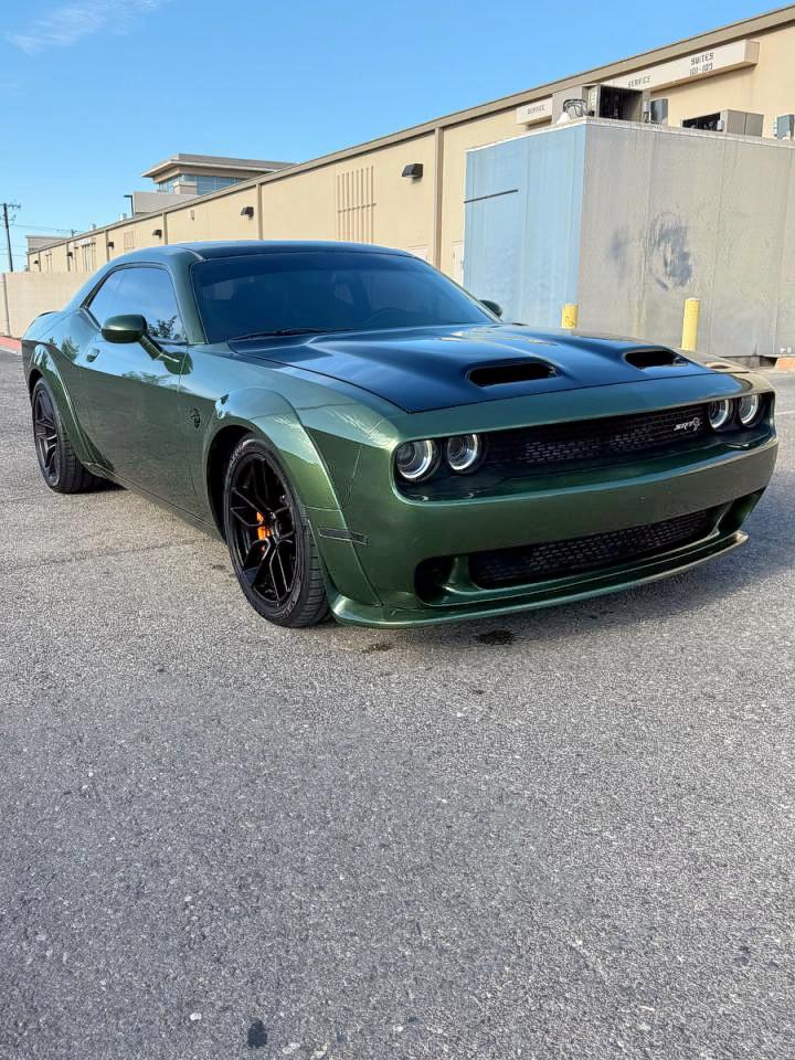 2019 Dodge Challenger Srt Hellcat Redeye green  gas 2C3CDZL96KH533876 photo #1