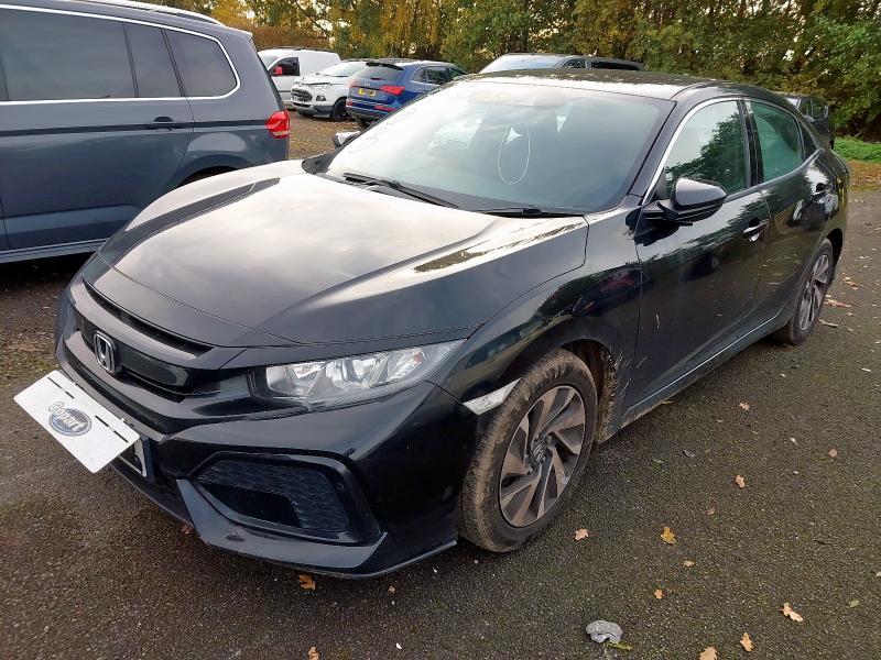 2017 HONDA CIVIC 1.0 VTEC TURBO SE 5DR for sale at Copart SANDTOFT