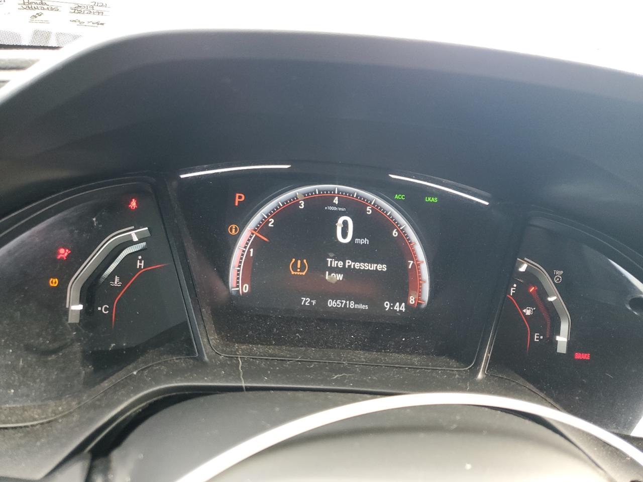 2019 Honda Civic Sport VIN: SHHFK7H45KU207121 Lot: 85514075
