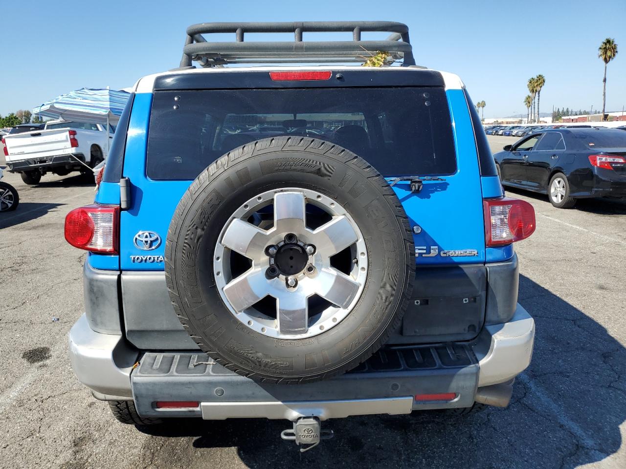 2007 Toyota Fj Cruiser VIN: JTEBU11F670027148 Lot: 82381665