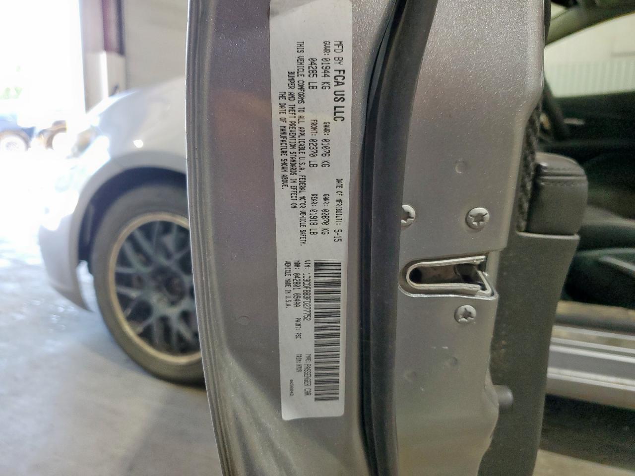 2015 Dodge Dart Sxt VIN: 1C3CDFBB3FD277752 Lot: 82256255