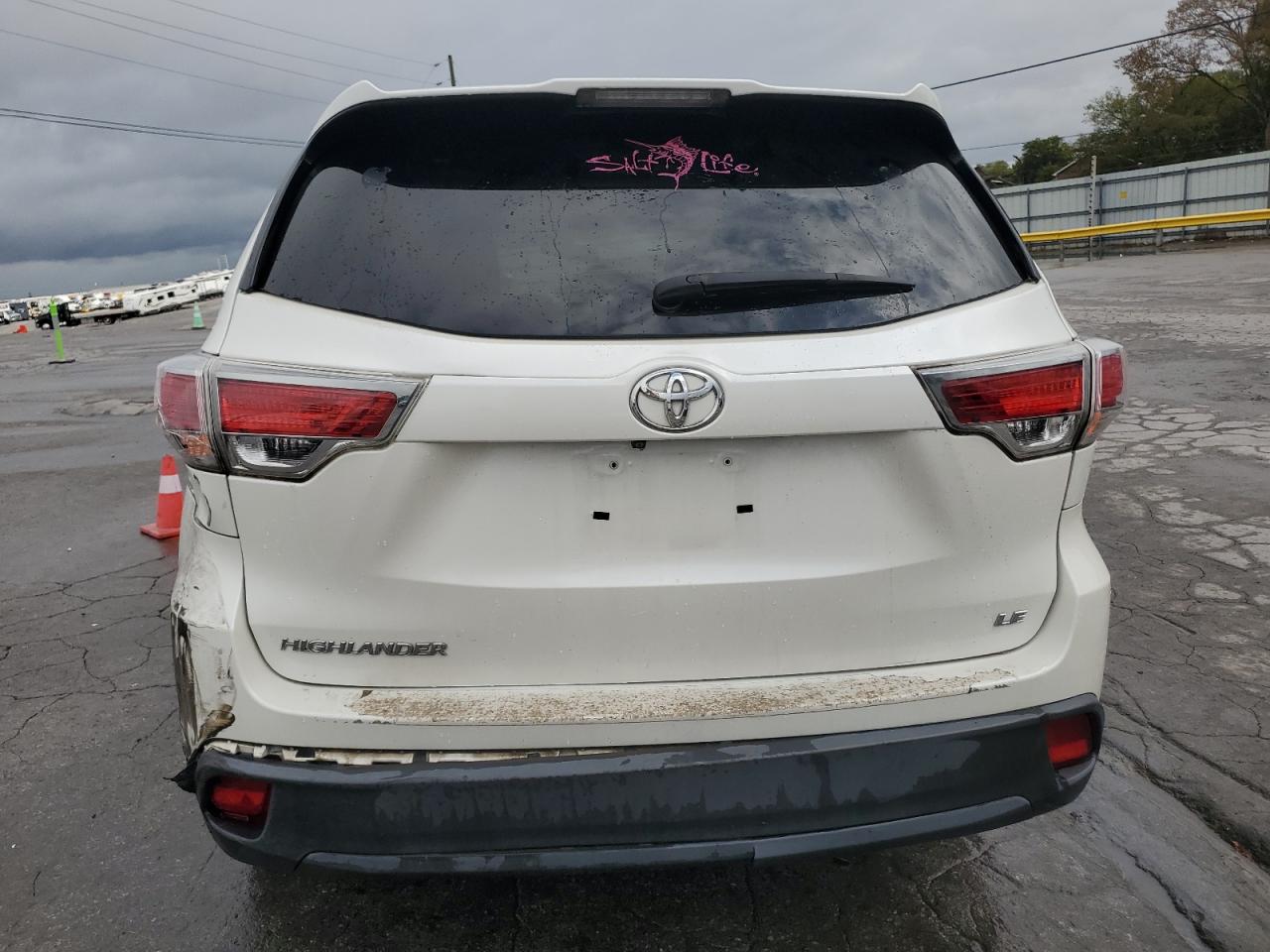2014 Toyota Highlander Le VIN: 5TDZARFH9ES006003 Lot: 85746945