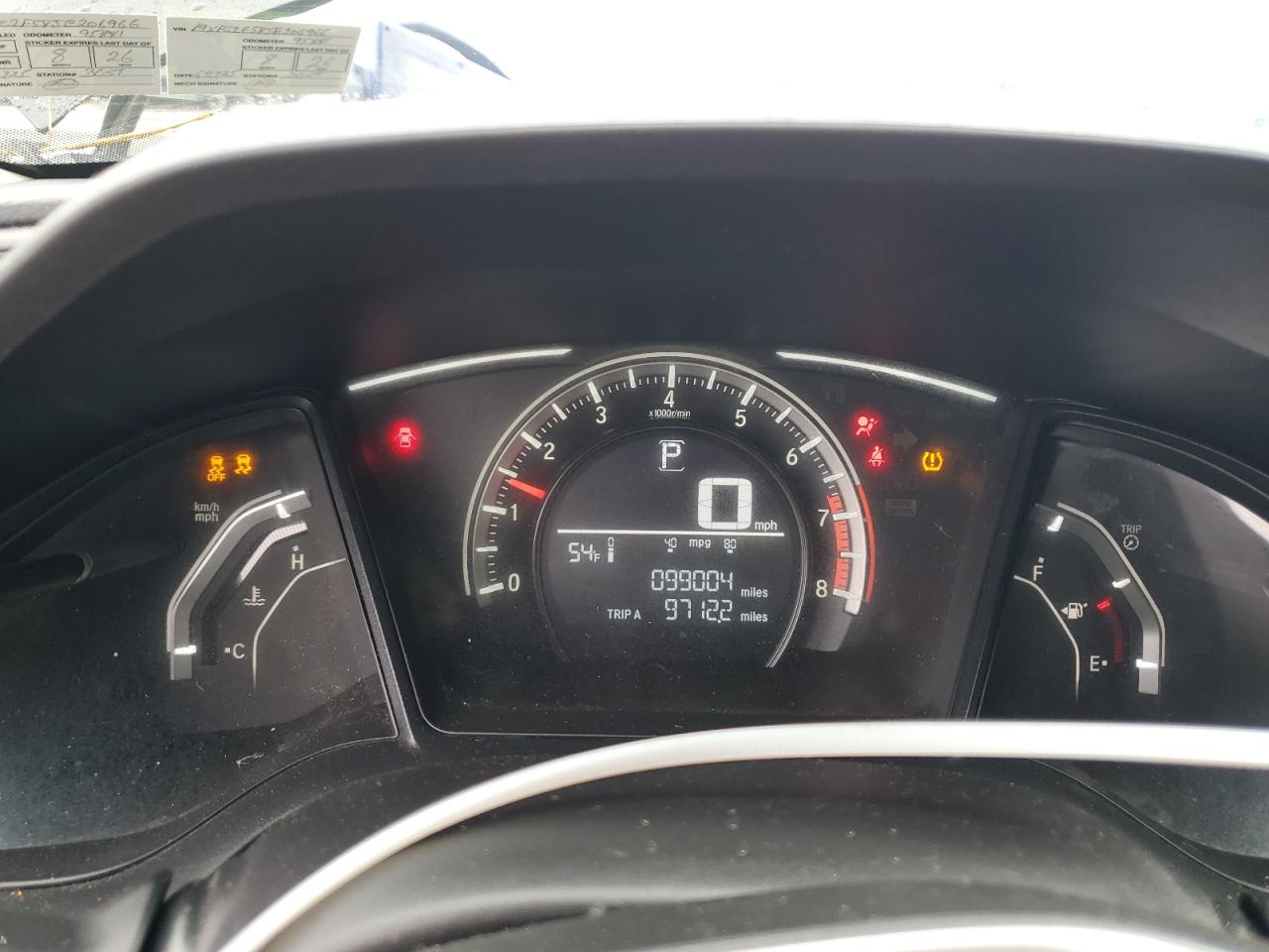 2018 Honda Civic Lx VIN: 19XFC2F58JE206966 Lot: 82453255