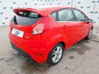 2015 FORD FIESTA ZETEC  for sale at Copart WOLVERHAMPTON