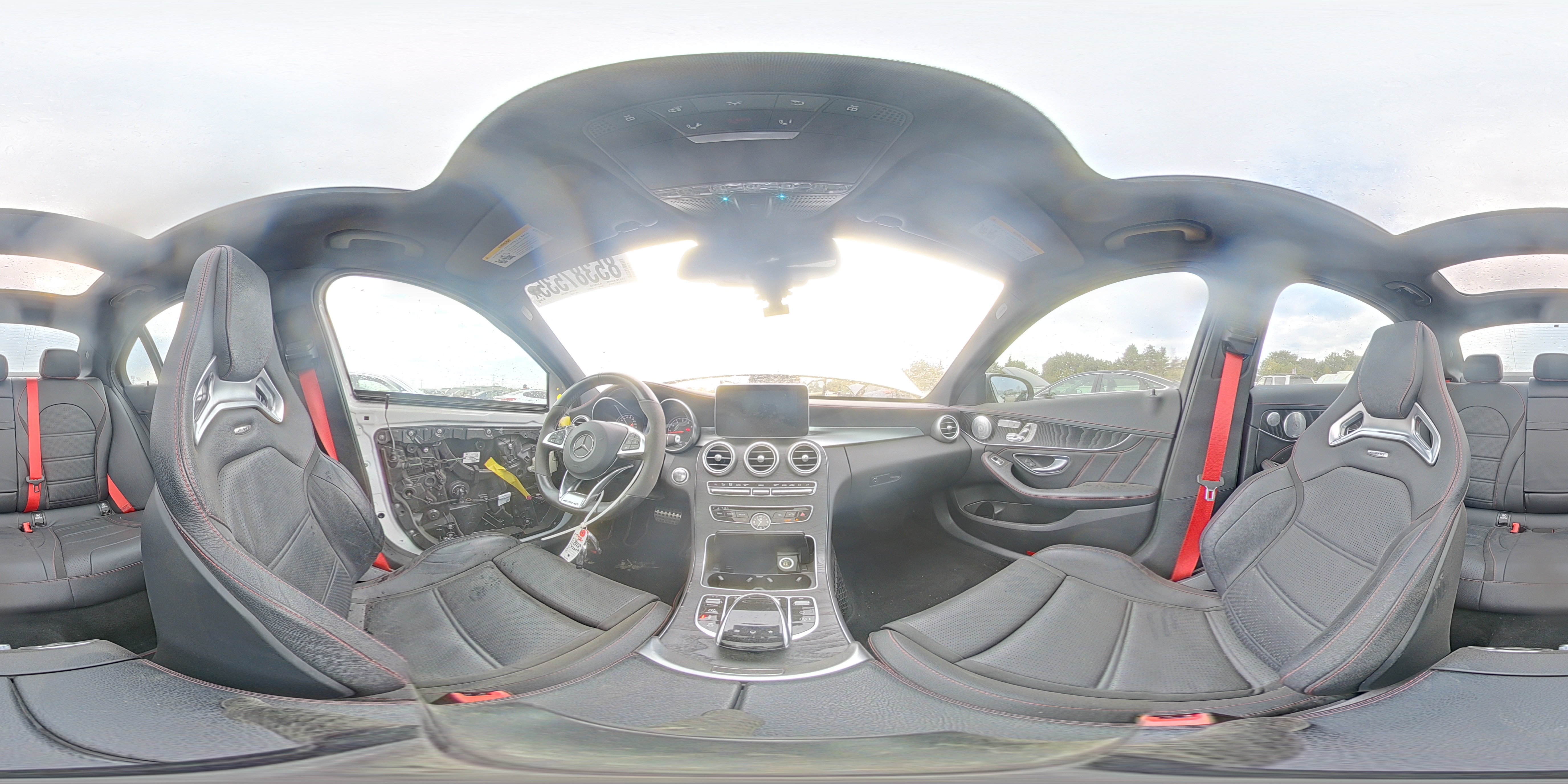 2016 Mercedes-Benz C 450 4Matic Amg VIN: 55SWF6EB0GU166504 Lot: 85387535