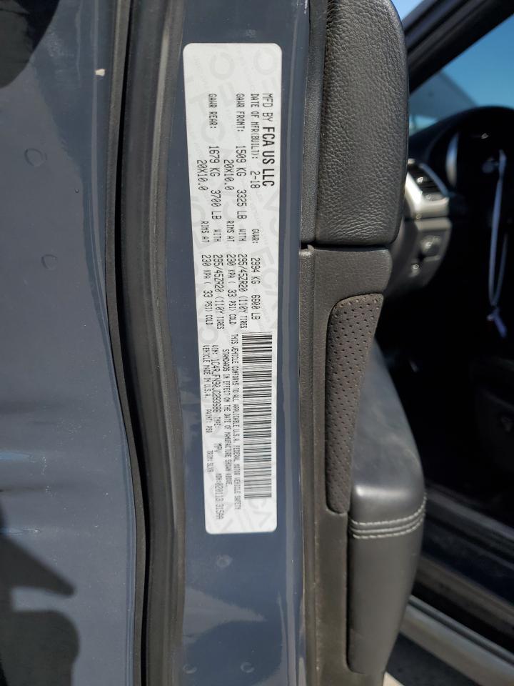 2018 Jeep Grand Cherokee Trackhawk VIN: 1C4RJFN90JC293686 Lot: 82416715