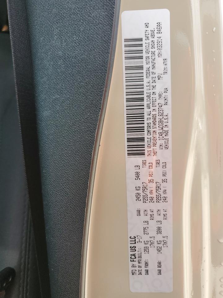 2017 Jeep Wrangler Unlimited Sport VIN: 1C4BJWDG8HL623747 Lot: 84059405