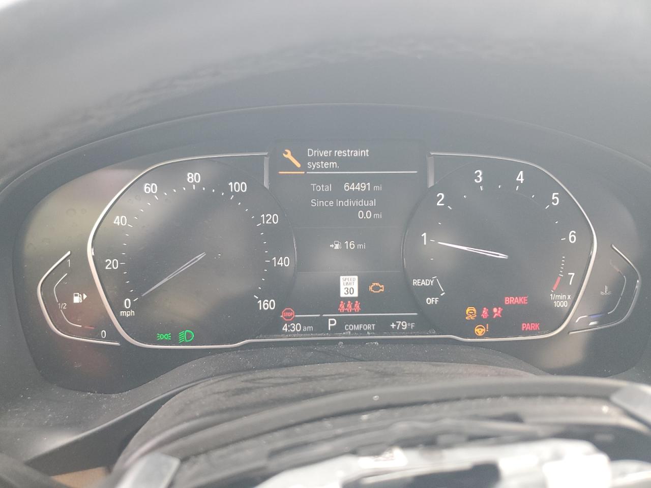 2022 BMW X3 Sdrive30I VIN: WBX47DP07NN155863 Lot: 87298355