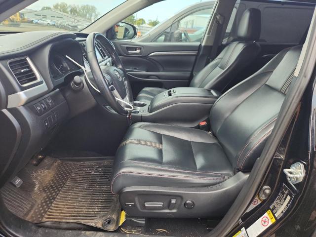  TOYOTA HIGHLANDER 2019 Черный