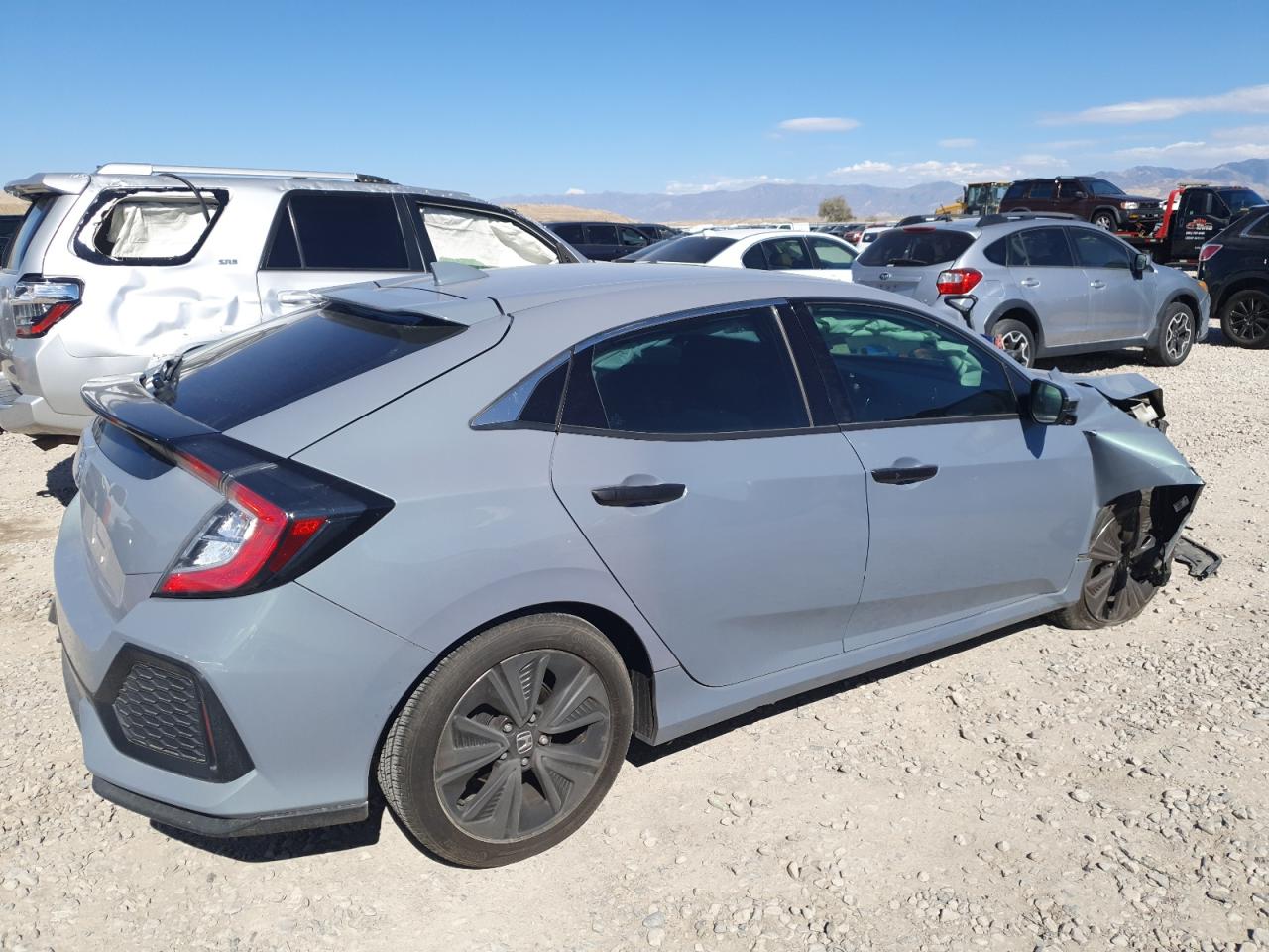 2019 Honda Civic Ex grey null gas SHHFK7H68KU203744 photo #4