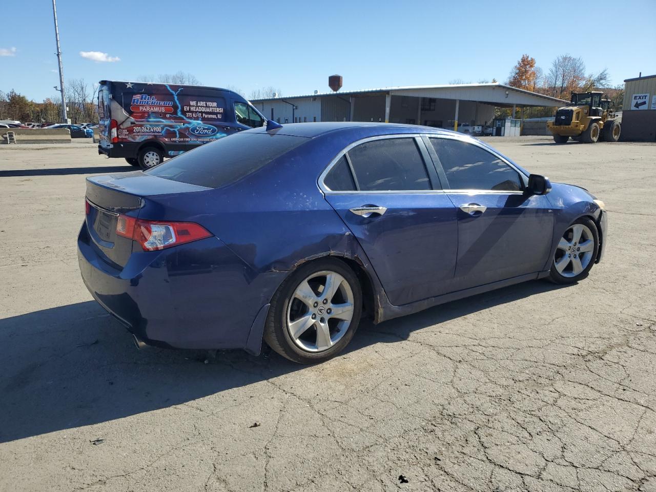 2012 Acura Tsx blue sedan gas JH4CU2F46CC003042 photo #4