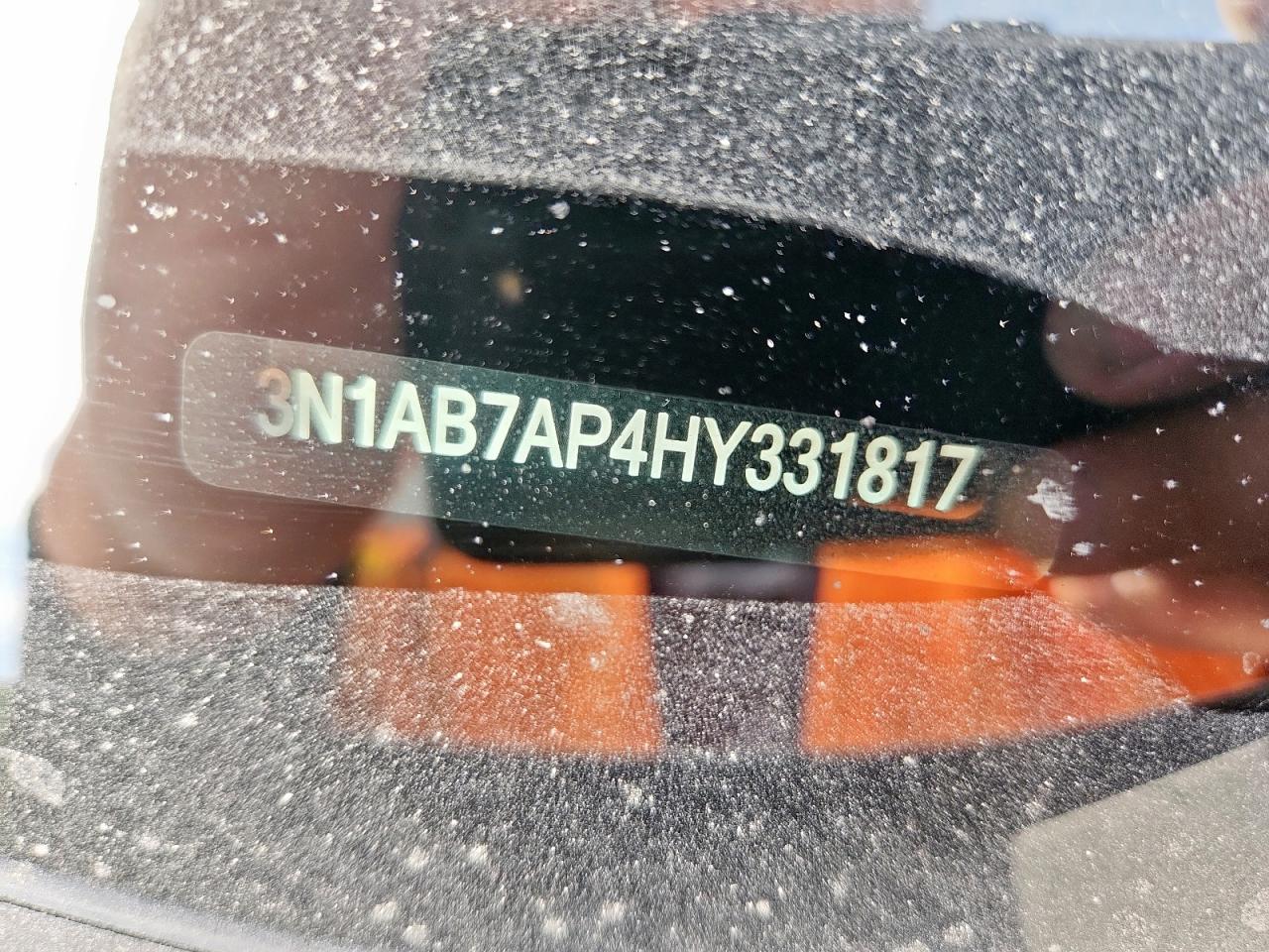 2017 Nissan Sentra S VIN: 3N1AB7AP4HY331817 Lot: 85726355