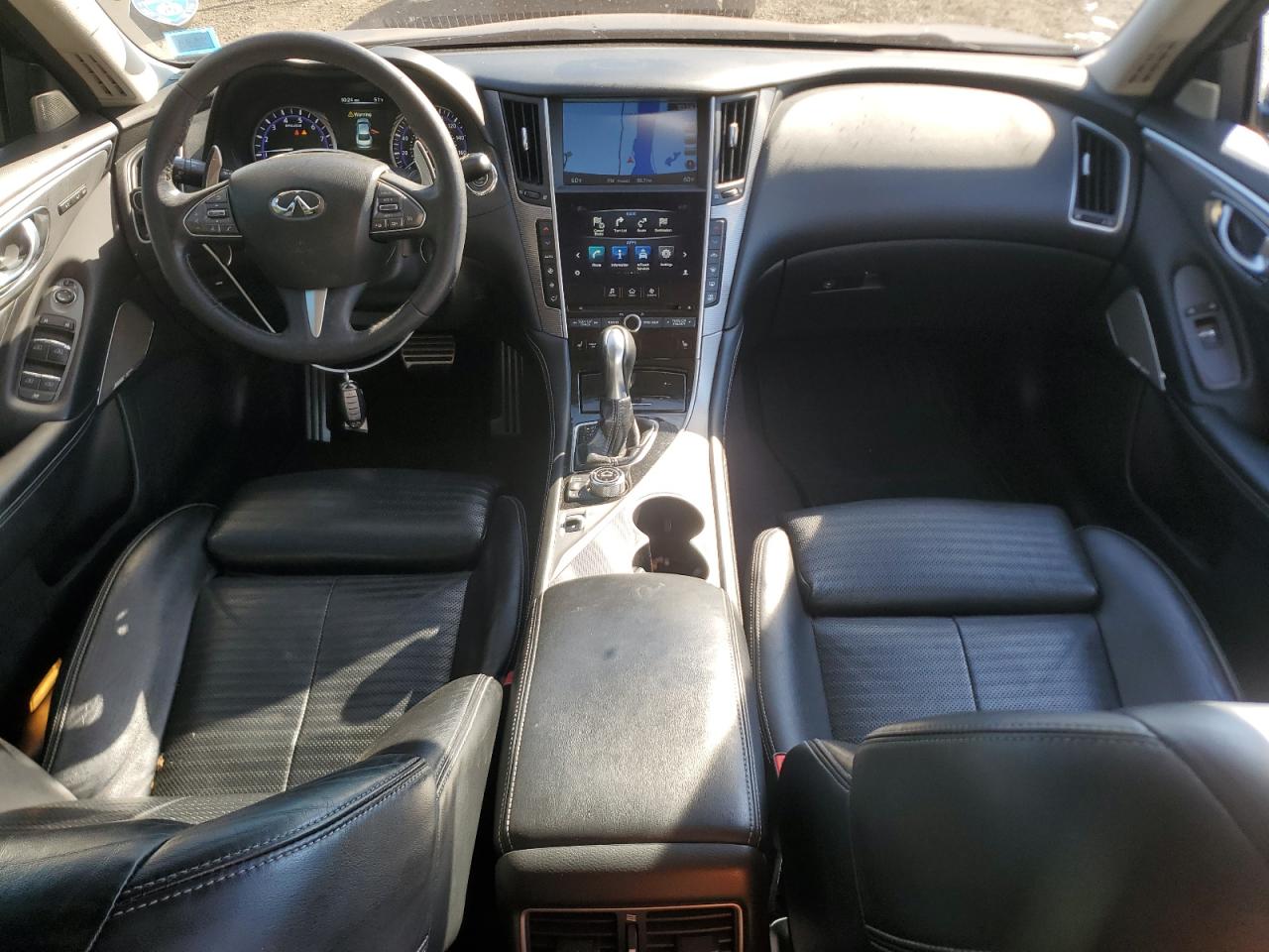 2017 Infiniti Q50 Red Sport 400 VIN: JN1FV7AR9HM870418 Lot: 84267435