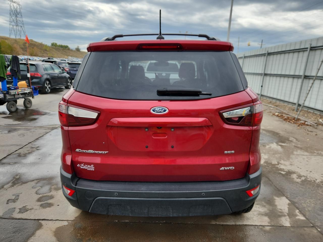 2018 Ford Ecosport Ses VIN: MAJ6P1CL0JC185965 Lot: 85752535