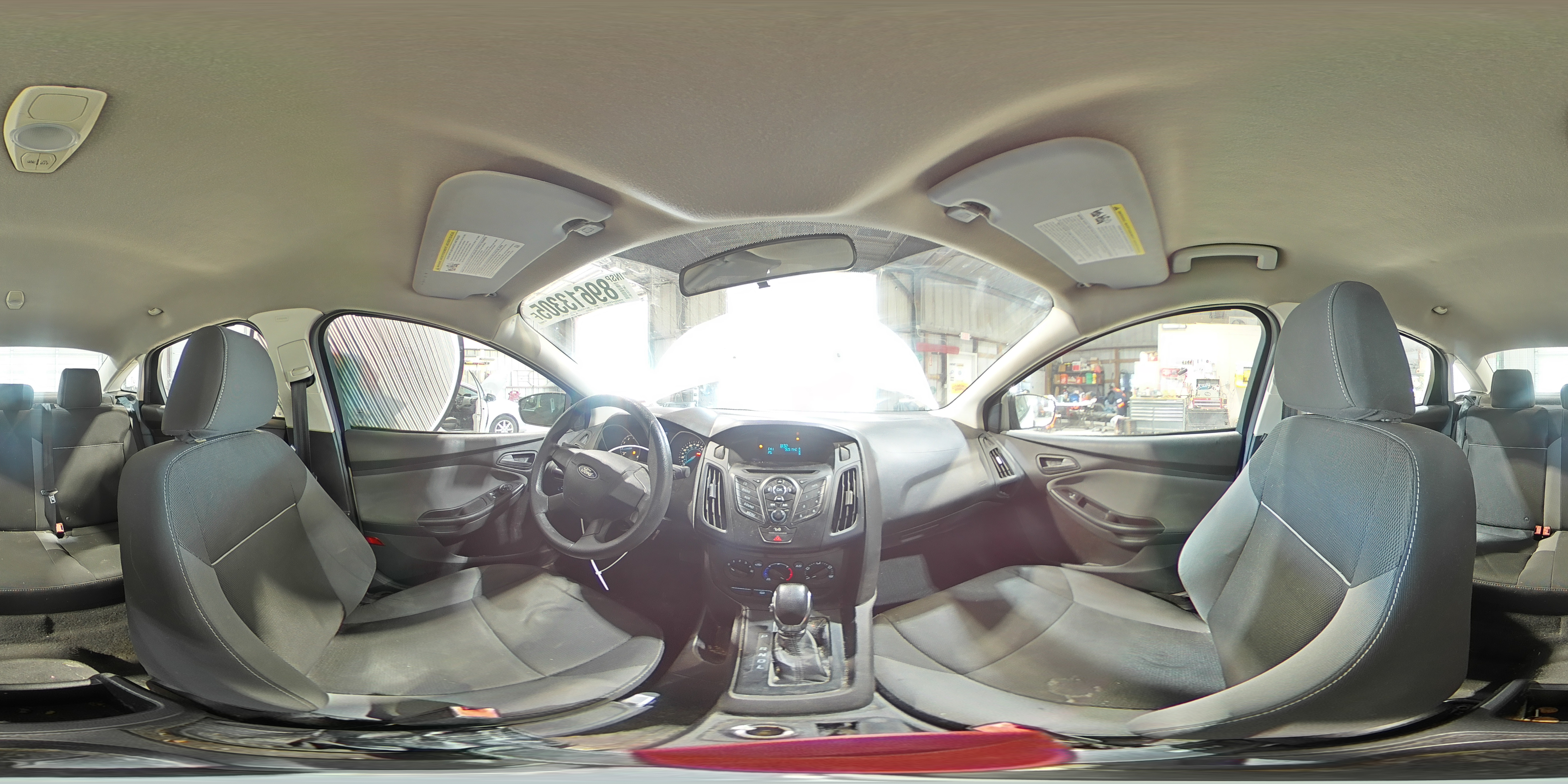 2012 Ford Focus S VIN: 1FAHP3E27CL384765 Lot: 89613305