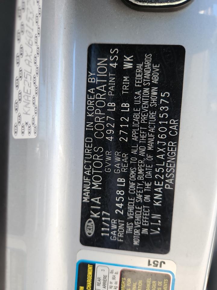 2018 Kia Stinger Premium VIN: KNAE25LAXJ6015375 Lot: 91019205