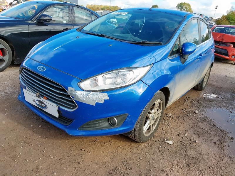 2013 FORD FIESTA 1.25 82 ZETEC 5DR for sale at Copart WESTBURY