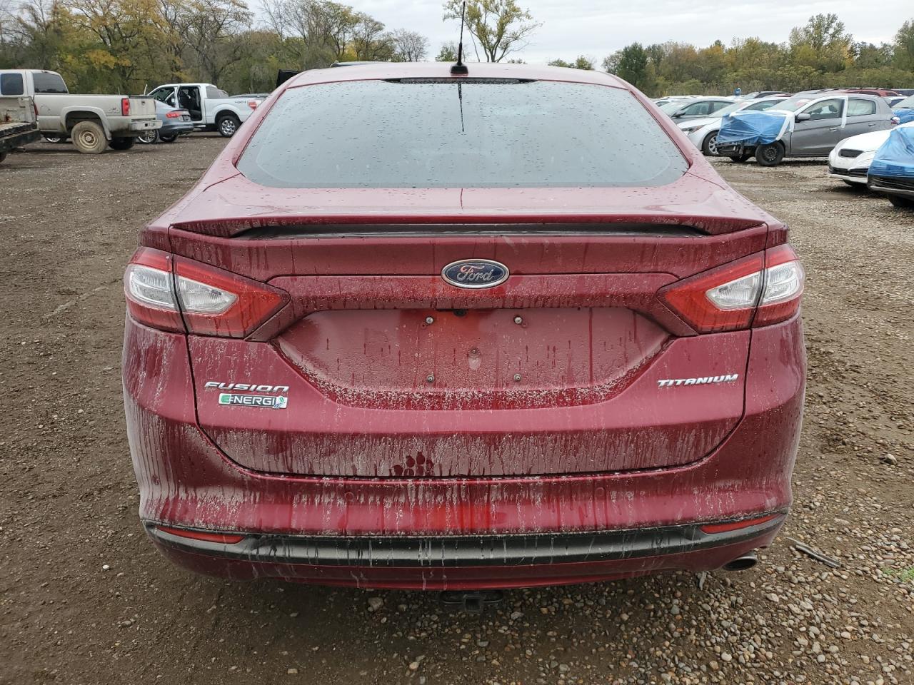 2014 Ford Fusion Titanium Phev VIN: 3FA6P0SU7ER154773 Lot: 82751325