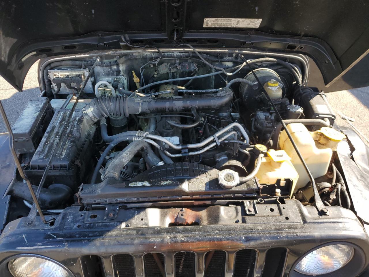 2002 Jeep Wrangler / Tj Sahara VIN: 1J4FA59S12P761276 Lot: 90629975