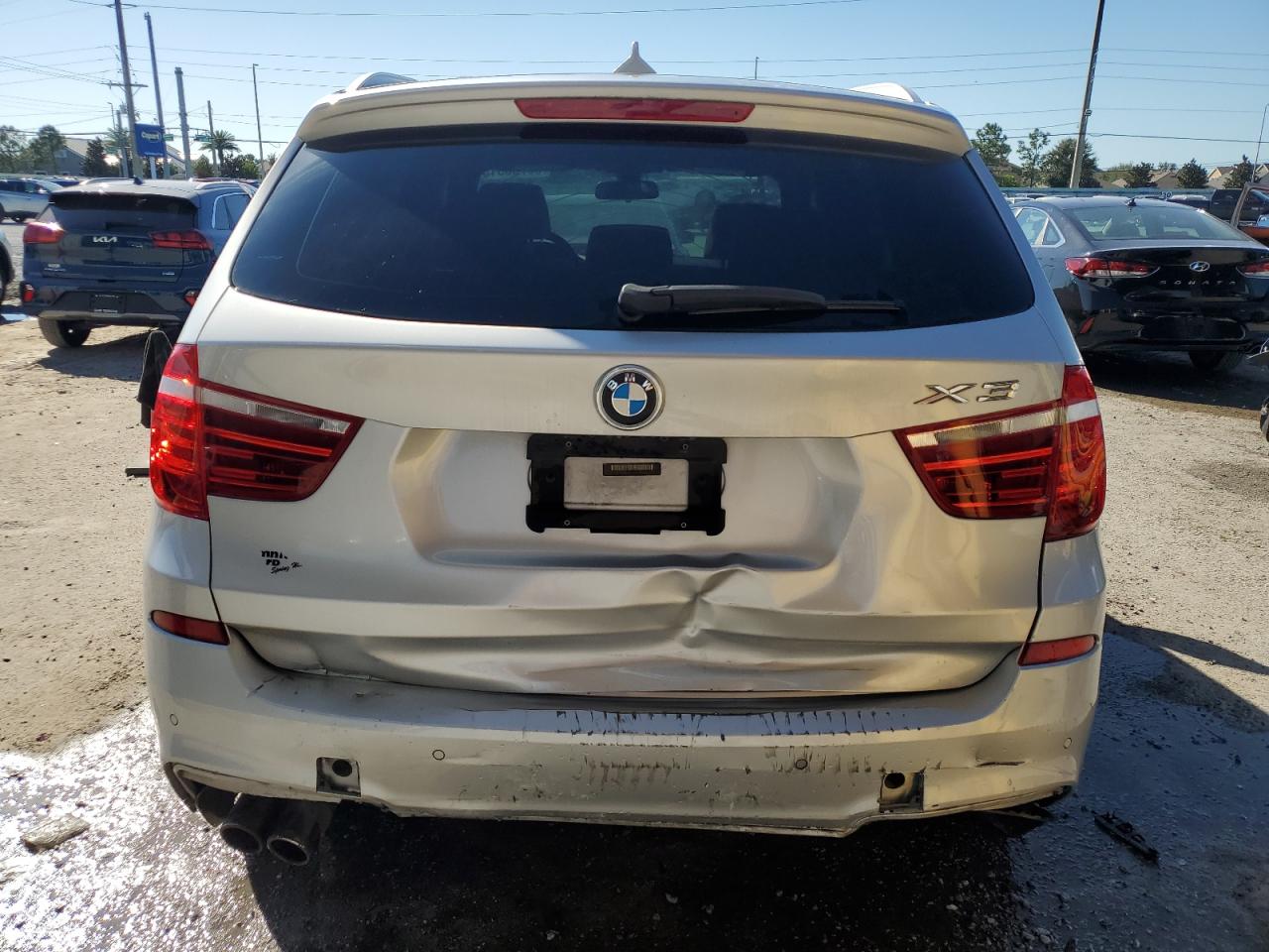 2014 BMW X3 xDrive28I VIN: 5UXWX9C57E0D29918 Lot: 85763315
