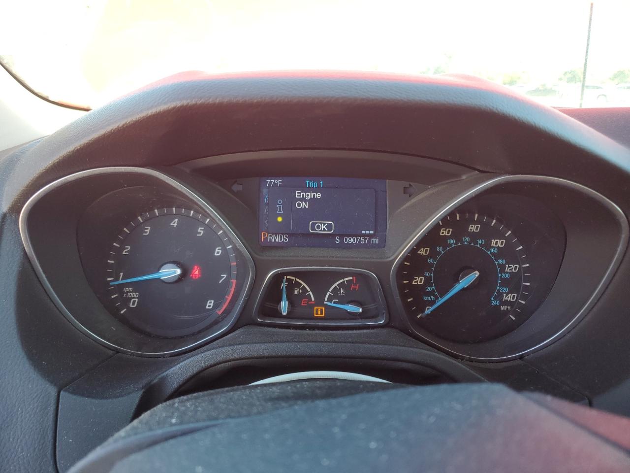 2014 Ford Focus Se VIN: 1FADP3F26EL433695 Lot: 82422855