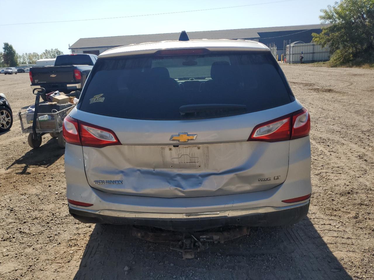 2018 Chevrolet Equinox Lt VIN: 2GNAXSEV2J6282805 Lot: 82221135