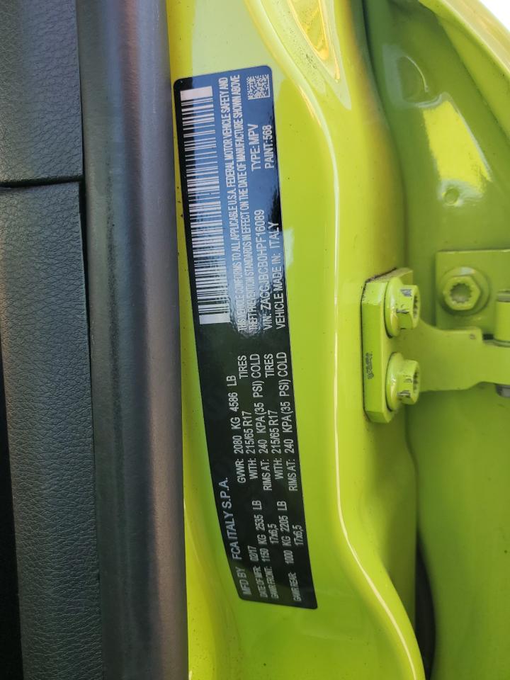 2017 Jeep Renegade Trailhawk VIN: ZACCJBCB0HPF16089 Lot: 81965745