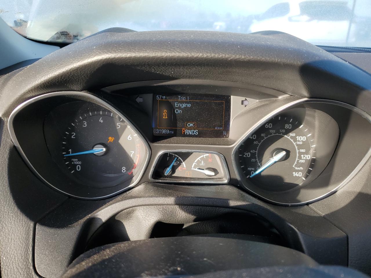 2017 Ford Focus Titanium VIN: 1FADP3J24HL260352 Lot: 84356405