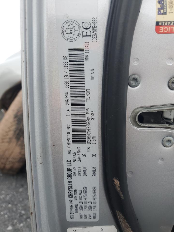 2015 Ram 1500 Slt VIN: 1C6RR7GMXFS559204 Lot: 82474505