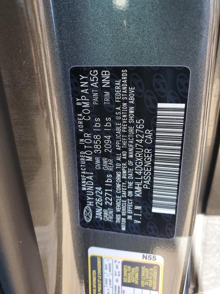 2024 Hyundai Elantra Se VIN: KMHLL4DGXRU742765 Lot: 82405995